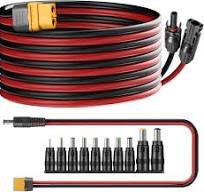 Amazon.com: Keshoyal 10ft 12awg Solar Cable Xt60 Charge ...