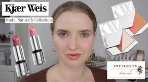Последние твиты от kjaer weis (@kjaerweis). New Kjaer Weis Flush And Glow Duos Nude Naturally Lipstick Youtube