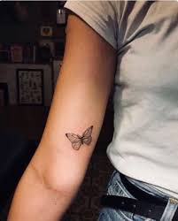 Tribal butterfly tattoo on wrist. Super Cool Small Butterfly Tattoo Images Body Tattoo Art