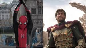 Quentin makes himself known to samuel l. Spider Man Far From Home Trailer Peter Parker And Mysterio Join Forces To Fight The Elementals Entertainment News The Indian Express