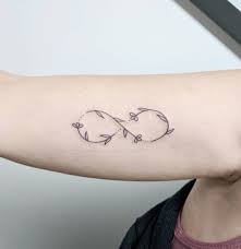 Refuse to sink anchor infinity tattoo on right foot. 160 Infinity Tattoo With Names Dates Symbols And More For Women