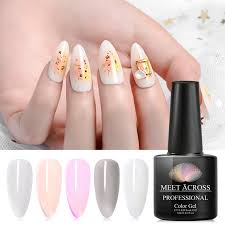 For others, not so much. Meet Across Jelly Nail Gel Polish 7ml Semi Transparent Milky White Pink Varnish Soak Off Manicure Nail Art Uv Gel Lacquer Nail Gel Aliexpress