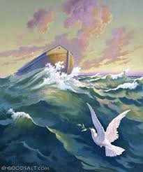 Genesis 8 The Ark And The Dove Biblical Art Bible Pictures Bible Images