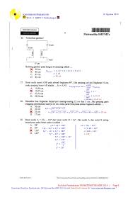 7 tips jitu lulus unbk 2019 dijamin lulus 100. Soal Dan Pembahasan Un Matematika Smp 2014 Paket 1