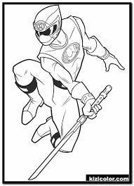 Free printable mighty samurai power ranger coloring page. Power Rangers Coloring Pages Kizi Coloring Pages