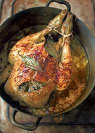 Diana Henry S Chicken Pot Roasted In Milk Bay And Nutmeg Recipe Delicious Magazine Recipe Pot Roast Christmas Recipes Easy Recipes
