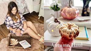 Autumn Decor Haul And Styling Tk Maxx Homesense And Primark Youtube Fall Decor Homesense Autumn