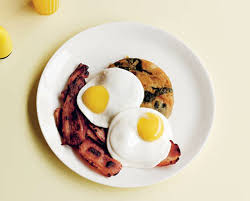 Chicken & asparagus salad with poached egg. Baby Spinach Bacon And Poached Egg Salad Recipe Healthy Recipe