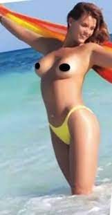 Publican fotos topless de Maritere Alessandri, ella se ampara 