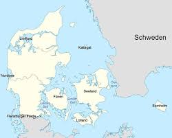 Hier erleben sie entspannung pur! Karte Danemark Ostsee