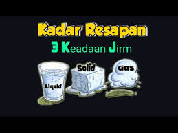 Perincian bab di bawah disusun mengikut isi kandungan buku teks sains form 1 untuk jirim dalam alam. Tingkatan 1 Bab 5 Kadar Resapan 3 Keadaan Jirim Cikgootube Youtube