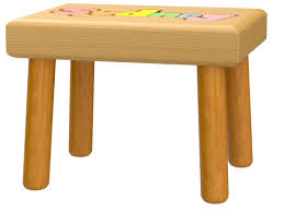 Give a child a step up in life with their own personalized name puzzle stool. Personalized Wooden Child S Name Puzzle Stool Pastel Colors Amazon Ca Home