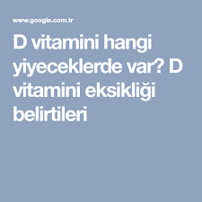 D Vitamini Hangi Yiyeceklerde Var D Vitamini Eksikligi Belirtileri Saglik