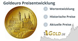 Preis Kurs Goldeuro 1 2 Oz Gold Entwicklung Wert