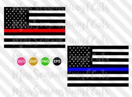 Vector Silhouette American Flag Black And White Thin Blue Line American Flag Svg Vector File Dxf Police Etsy Black And White Flag Svg Blue Line