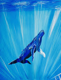 Deep Blue 22x28 — ELISA TERRY