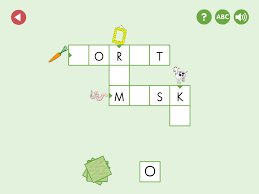 Abc Korsord Satt Ihop Bokstaver Och Bilda Ord