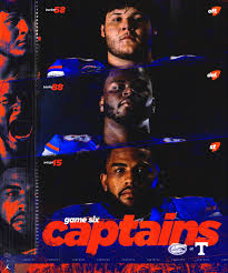 Game 6 Captains. 🐊