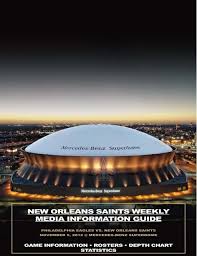 New Orleans Saints Weekly Media Information Guide Nfl Com