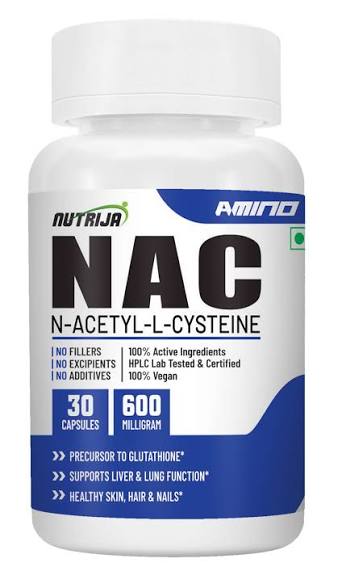 Buy N-Acetyl Cysteine (NAC) 600mg Capsules | NutriJa™ Official Store