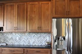 Herringbone Backsplash Suburban Bees Wood Tile Kitchen Backsplash Wood Tile Kitchen Kitchen Backsplash Designs