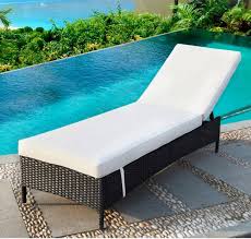 Pool Chaise Lounge Chair Rustic Wicker Outdoor Patio Furniture Pool Chaise Lounge Quality Outdoor Furniture Pool Chaise