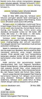 Posted on october 20, 2014 by fatin. Terbaru 10 Contoh Karangan Laporan Hari Kantin Sekolah