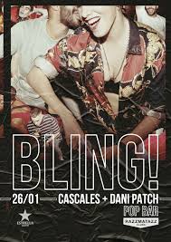 Bling!: Cascales + Dani Patch in Room 4, Barcelona 26012019 |  SalaRazzmatazz.com