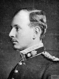 Captain Everard Joseph Lamb Northumberland Fusiliers. Died Sunday 1  November 1914