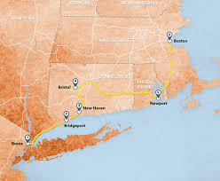It's 216 miles ( 346 km) between new york city (manhattan) and boston ma (map), taking between 4.5 and 5 hours driving time under normal conditions. New York To Boston Sports Rivalry Road Trip Choice Hotels