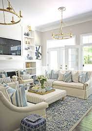 15 Cozy Summer Living Room Decorating Ideas For You To See Summer Living Room Blue And White Living Room Blue Living Room