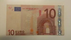 Schwarzer strich und kopfstehender silberstreifen. 10 Euro Schein 2002 Fehldruck Error Absolute Raritat U Frankreich Ebay