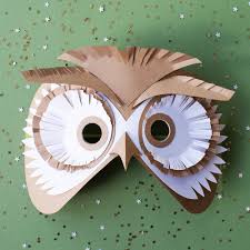 Décorations de noël en feutrine. Un Masque De Hibou Pour Le Carnaval Marie Claire
