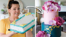 Turning a $20 Grocery Store Cake into a $500 Wedding Cake! - YouTube