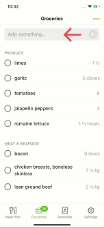 Ourgroceries is available for ios, android and blackberry. Adding Your Own Items To The Grocery List Mealime Support Docs