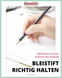 Zeichnen Lernen Bleistift Halten Farbcafe