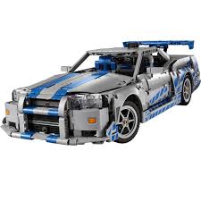 樂高LEGO 科技系列- 42210 2 Fast 2 Furious Nissan Skyline GT-R (R34) Car｜Global  Online｜Global Mall 環球Online