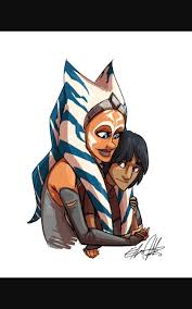 Ahsoka And Ezra Bridger This Is The Sweetest Thing Ever Star Wars Fandom Star Wars Ahsoka Star Wars Clone Wars