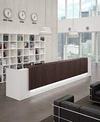 Modular Reception Desk Z2 By Quadrifoglio Sistemi D Arredo Design Centro Design Quadrifoglio Office Furniture Modern Reception Desk Office Reception Furniture