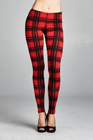 Black And Red Checkered Pants Plaid Legging Black Red Red Plaid Pants Plaid Fashion Plaid Outfits