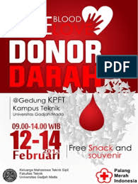Manfaat donor darah tidak hanya membantu yang membutuhkan darah selain zat besi, ternyata manfaat. Gambar Poster Donor Darah Pigura