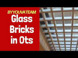 Construct shelves, tables, consoles, etc. Glass Bricks In Ots Youtube