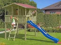 Spielturm simba mit rutsche, stelzenhaus kinderspielhaus gartenhaus holz. Stelzenhaus Set 2 Leon Inkl 2 9 M Rutsche Blau Sandkasten Stelzenhauser Kinderwelt Holzprofi24