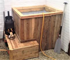 Cozy Fire Heated Ibc Tote Hot Tub Outdoor Remodel Diy Hot Tub Outdoor Baths