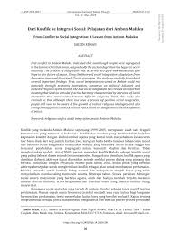 We did not find results for: Pdf Dari Konflik Ke Integrasi Sosial Pelajaran Dari Ambon Maluku
