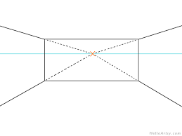 Project a set of lines from the bottom of the seat to these squares to draw the legs. One Point Perspective Drawing Step By Step Guide For Beginners