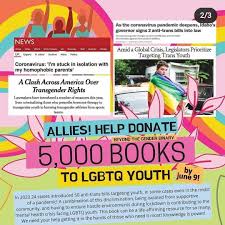 Help Us Donate Books To Lqbtq Youth Alokvmenon Wrote This Great Book And They Are On A Mission To Donate 5000 Copies To Youth In 2020 Donate Books Great Books Books