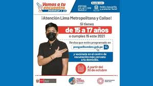 La secretaría de salud abrió ya este viernes el registro a adolescentes de 15 a 17 años sin comorbilidades para recibir la vacuna contra . Ministro De Salud El Sabado Comienza Vacunacion Contra La Covid 19 A Adolescentes De 15 A 17 Anos Gobierno Del Peru