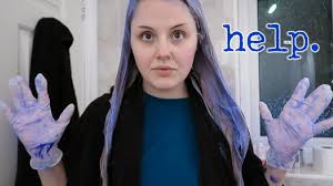 Toning My Blonde Hair With Blue Shampoo Before After Youtube