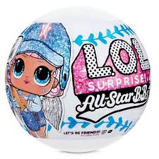 Unbox 9 surprises including a pet with real hair. L O L Surprise All Star B B S Sports Series 1 Baseball Sparkly Dolls Lol Toys Girl Toys Age 8 Toys For Girls
